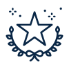 Icon of a star depicting training opportunities.